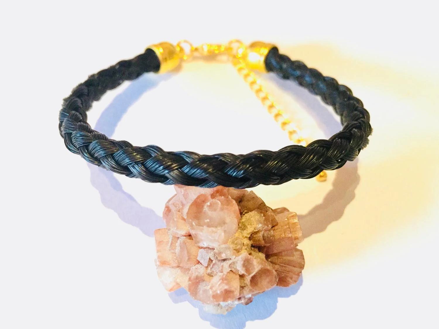 Rund geflochten aus sechs Strängen – Armband