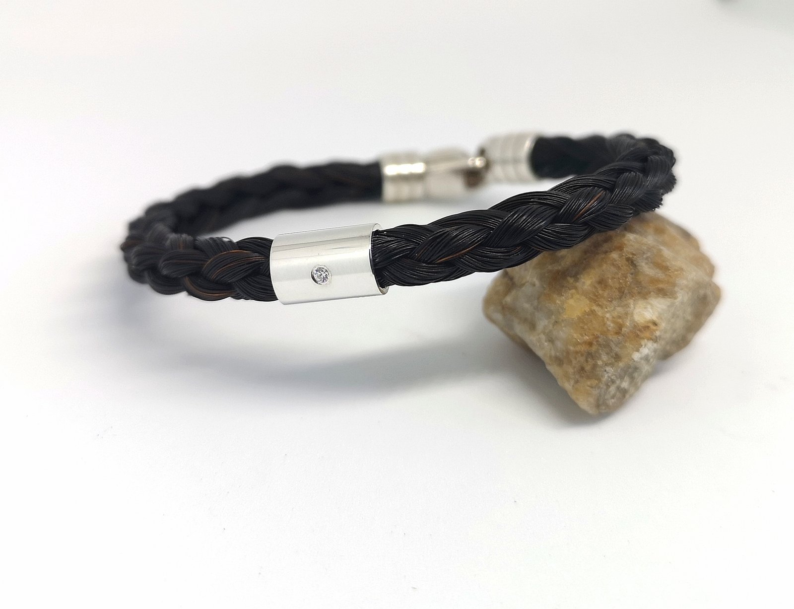 Armband Zirkonia Silber Gravur