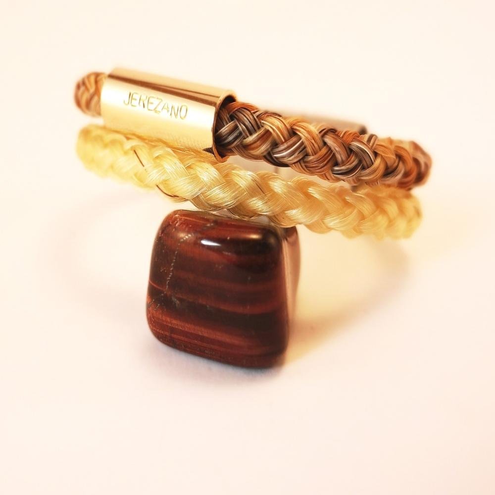 Mit langer Silberröhre und Gravur