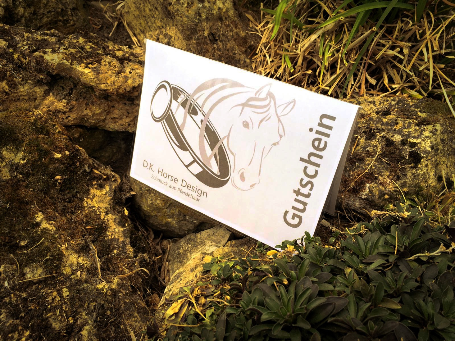 Gutscheine für Pferdehaarschmuck kaufen.